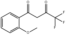 4,4,4-三氟-1-(2-甲氧基苯基)丁烷-1,3-二酮 结构式