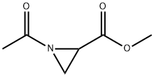 2-Aziridinecarboxylicacid,1-acetyl-,methylester(9CI) 结构式