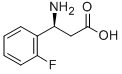 (S)-3-氨基-3-(2-氟苯基)-丙酸 结构式