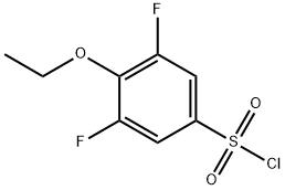 4-Ethoxy-3,5-difluorobenzenesulfonylchloride 结构式