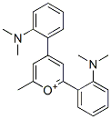 2-methyl-4,6-bis(N,N-dimethylaminophenyl)pyrylium 结构式