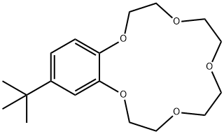 4-叔丁基苯-15-冠-5 结构式