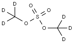 氘代硫酸二甲酯 结构式