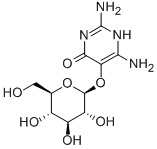 蚕豆嘧啶葡糖甙 结构式