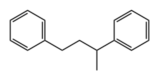 1,3-苯基丁烷 结构式