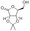 2,3-O-异丙亚基-L-来苏糖酸-1,4-内酯 结构式
