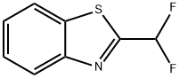 2-(二氟甲基)苯并噻唑 结构式
