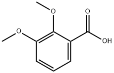 2,3-二甲氧基苯甲酸 结构式