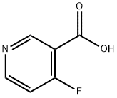 4-氟吡啶-3-羧酸 结构式