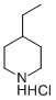 4-乙基哌啶盐酸盐 结构式