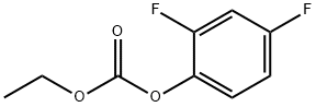 Ethyl 2,4-difluorophenoxycarboxylate 结构式