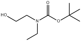 乙基-(2-羟乙基)-氨基甲酸叔丁酯 结构式