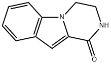 3,4-二氢吡嗪并[1,2-A]吲哚-1(2H)-酮 结构式