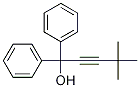 4,4-diMethyl-1,1-diphenyl-pent-2-yn-1-ol 结构式