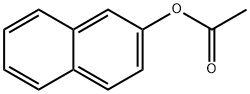 乙酸-2-萘酯 结构式