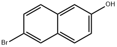 6-溴-2-萘酚 结构式