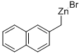 (2-萘甲基)溴化锌 结构式