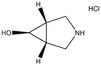 exo-3-Azabicyclo[3.1.0]hexan-6-ol hydrochloride 结构式