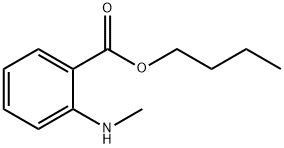 N-Methylanthanilic acid butyl ester 结构式