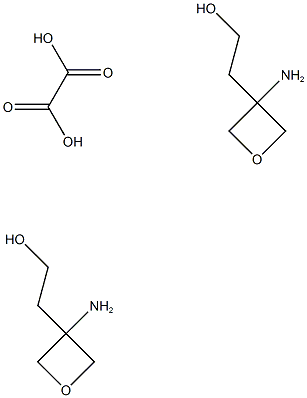 2-(3-Aminooxetan-3-yl)ethanol oxalate(2:1) 结构式