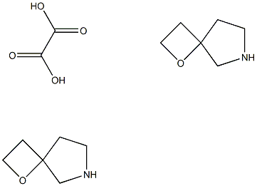 1-Oxa-6-azaspiro[3.4]octane hemioxalate 结构式