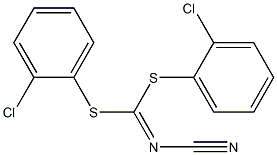 BIS(2-CHLOROPHENYL) CYANOCARBONIMIDODITHIOATE