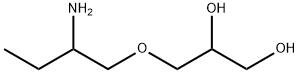 1,2-Propanediol,  3-(2-aminobutoxy)- 结构式