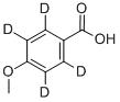 4-METHOXYBENZOIC-2,3,5,6-D4 ACID 结构式