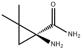 Cyclopropanecarboxamide, 1-amino-2,2-dimethyl-, (S)- (9CI) 结构式