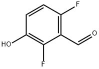 2,6-二氟-3-羟基苯甲醛 结构式