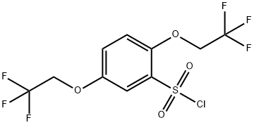 2,5-Bis(2,2,2-trifluoroethoxy)benzenesulfonylchloride