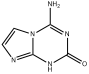 Imidazo[1,2-a]-1,3,5-triazin-2(1H)-one, 4-amino- (9CI) 结构式