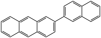 2-(2-萘基)蒽 结构式