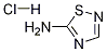 5-氨基-1,2,4-噻二唑盐酸盐 结构式