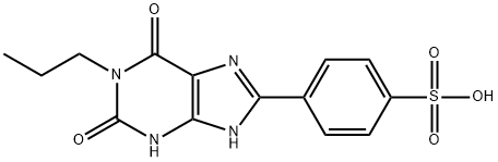 4-(2,3,6,7-TETRAHYDRO-2,6-DIOXO-1-PROPYL-1H-PURIN-8-YL)-BENZENESULFONIC ACID