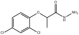 2-(2,4-二氯苯氧基)丙酸肼 结构式
