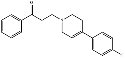 N-(1-phenylpropionyl)-4-(4-fluorophenyl)-1,2,3,6-tetrahydropyridine 结构式