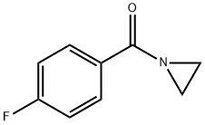 4-氟苯甲酰基氮丙啶 结构式