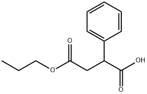 Butanedioic acid, phenyl-, 4-propyl ester (9CI) 结构式