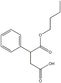 Butanedioic acid, phenyl-, 4-butyl ester (9CI) 结构式