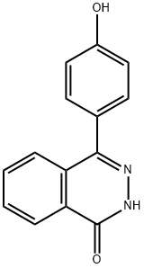 4-(4-羟基苯基)酞嗪-1-醇 结构式