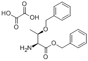 O-苄基-L-苏氨酸苄酯草酸盐 结构式