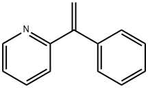 2-(1-Phenylethenyl)pyridine 结构式