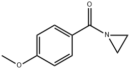 1-(4-Methoxybenzoyl)aziridine 结构式