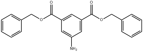 5-氨基异酞酸二苄酯 结构式
