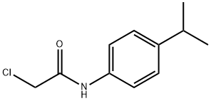 N1-(4-异丙苯基)-2-氯乙胺 结构式