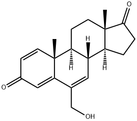 6-HydroxyMethyl ExeMestane 结构式