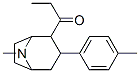 2-propanoyl-3-(4-tolyl)tropane 结构式