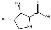 D-Proline, 3,4-dihydroxy-, (3R,4S)- (9CI) 结构式