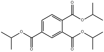 1,3,4-苯三甲酸三丙酯 结构式